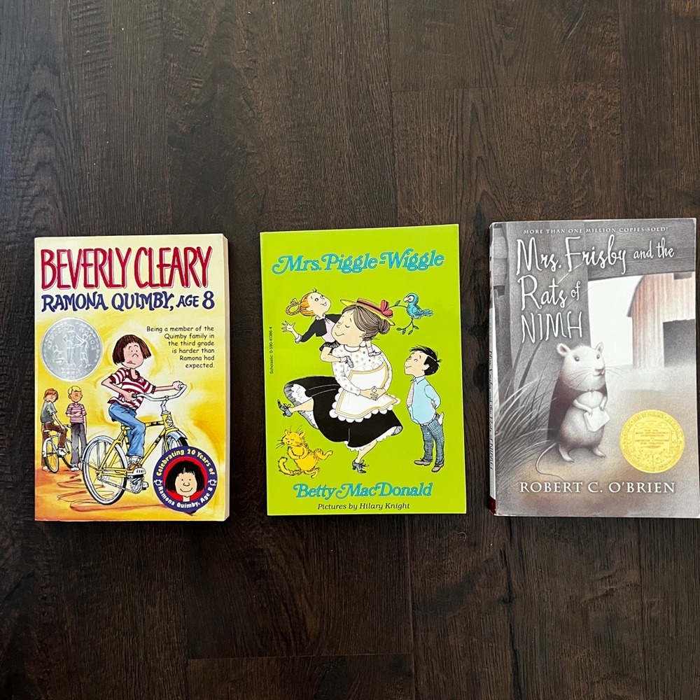 Children's Book Set - Bright Yellow & Green Covers (3 Books)